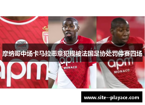 摩纳哥中场卡马拉恶意犯规被法国足协处罚停赛四场